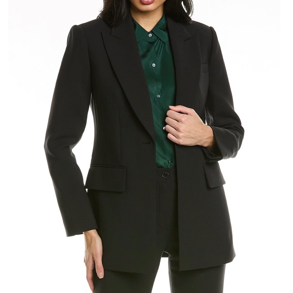 Rebecca Taylor refined suit blazer black size 2
